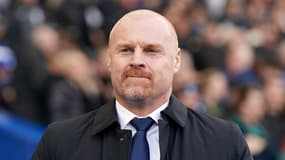 Sean Dyche avec Everton le 24 février 2024.