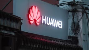 Le logo de Huawei.