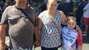 Mathias, jeune fan de Thibaut Pinot