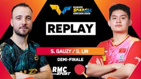 REPLAY : Gauzy pour écrire l'histoire en demie face au numéro 1 mondial Lin (WTT Europe Smash)  