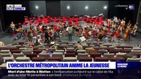 Lille: l'orchestre métropolitain anime la jeunesse