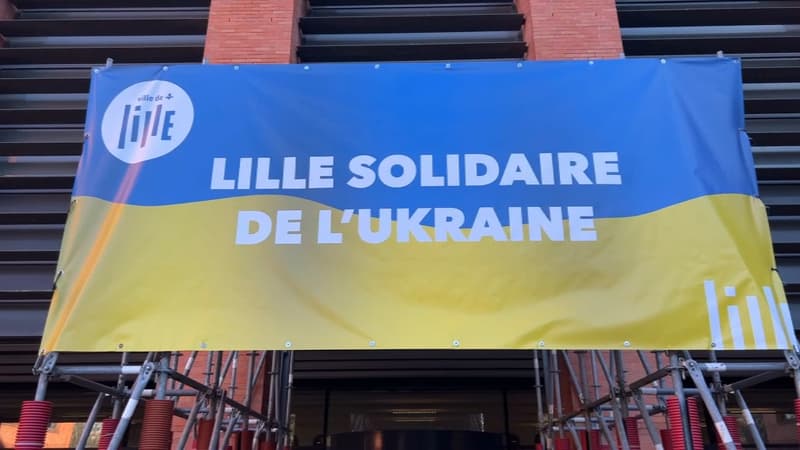 La Ville de Lille solidaire de l'Ukraine