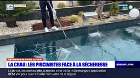 Var: les piscinistes face à la sécheresse à La Crau
