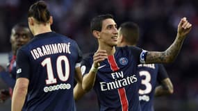 Zlatan Ibrahimovic et Angel Di Maria