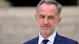 Emmanuel Grégoire à l'Assemblée nationale à Paris, le 1er juillet 2024