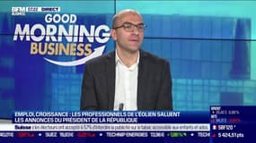 Michel Gioria (France Énergie Éolienne): Les professionnels de l'éolien saluent les annonces de Macron - 14/02