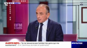 Éric Zemmour:  "Je suis potentiellement au second tour, qui l’eut cru il y a un mois et demi ?"