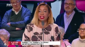 #Ecole - "Parent 1, Parent 2"... "Pourquoi pas ? Finalement ça n'empêche pas ceux qui ont une famille traditionnelle de continuer à faire vivre la tradition !" @joelle_dago #GGRMC 