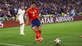 Rodri lors de France-Espagne (1-2, Euro), le 9 juillet 2024
