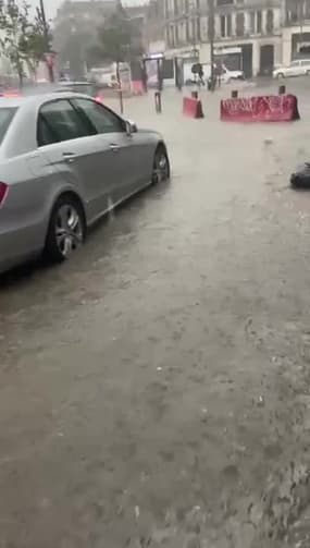 Un déluge s'abat sur Villeneuve-Saint-Georges - Témoins BFMTV