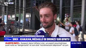 JO 2024: Après la déception de ne pas avoir décroché l'or, Anthony Jeanjean savoure sa médaille de bronze en BMX