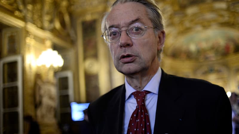 Philippe Marini au Sénat en 2014.