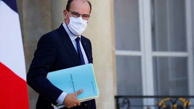 Le Premier ministre Jean Castex à l'Elysée, le 22 septembre 2021