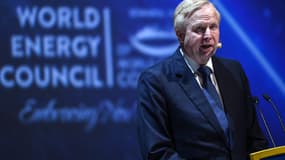 Le directeur général de BP, Bob Dudley, lors du 23e congrès mondial de l'énergie. 