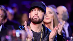 Le rappeur Eminem à Los Angeles, le 5 novembre 2022.