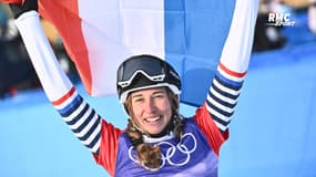 JO 2022 : Trespeuch prend l'argent en snowboard cross, sa course avec les commentaires RMC 