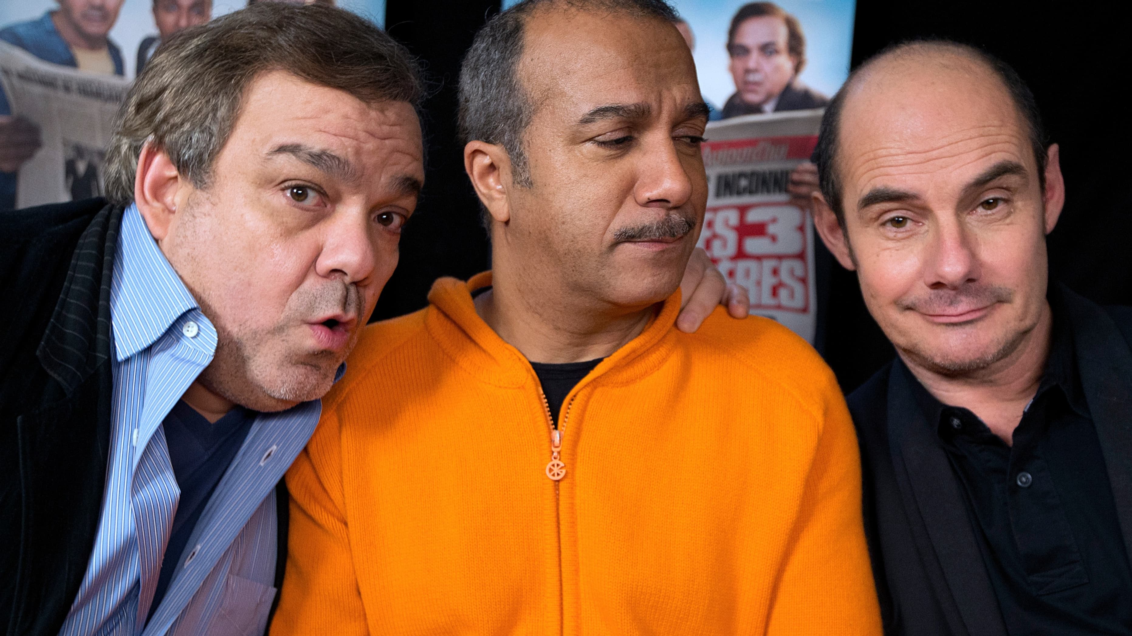 Didier Bourdon, Pascal Legitimus et Bernard Campan en 2014 pour la promotion de "Les Trois frères, le retour" Didier Bourdon, Pascal Legitimus et Bernard Campan en 2014 pour la promotion de "Les Trois frères, le retour"