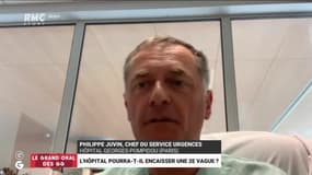 Le Grand Oral de Philippe Juvin, chef du service des urgences à l'hôpital Georges-Pompidou – 01/05