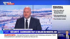 Sécurité : Darmanin fait le bilan du nouvel An - 01/01