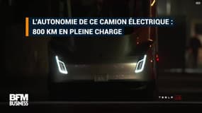 Tesla a présenté son camion électrique 
