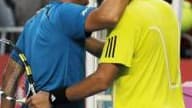 Premier affrontement entre les deux hommes et première victoire pour le Français.