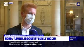 Covid-19: Adrien Quatennens, député LFI du Nord, estime qu'il y a encore "des doutes à lever" sur le vaccin  