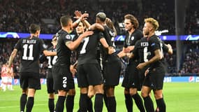 Lors de PSG-Etoile rouge, en octobre 2018.
