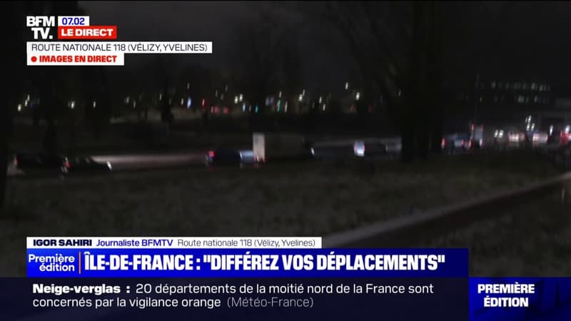 Île-de-France: les autorités demandent aux automobilistes de différer leurs déplacements