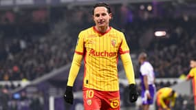 L'attaquant de Lens Florian Thauvin, 2 janvier 2025