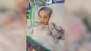 Le jeune Archie Battersbee sur son lit d'hôpital