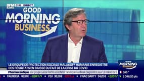 Thomas Saunier: le bilan du covid pour Malakoff Humanis, "c'est moins 17 millions d'euros de résultat plus 116 millions d'euros" de taxe covid du gouvernement