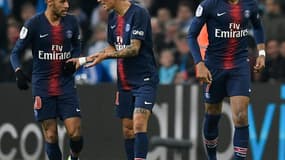 Neymar, Di Maria et Mbappé (PSG)