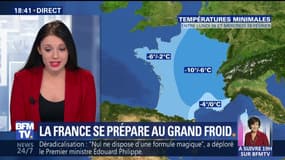 La France se prépare au grand froid