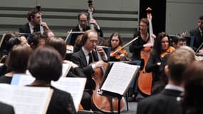 Un orchestre interprétant le "Boléro" de Ravel le 3 février 2013 à Nantes. (Photo d'archive)
