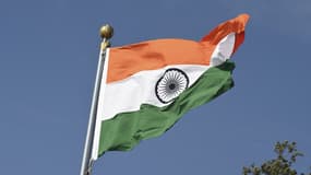 Le drapeau indien - Image d'illustration 
