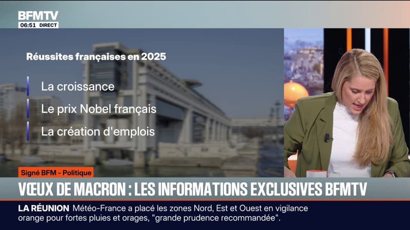 INFO BFMTV - Lutte contre le pessimisme, contexte international, projection vers 2026...ce que va dire Emmanuel Macron lors de ses vœux