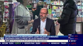 Frédéric Collet (Leem): "On a vu pendant la crise que les entreprises du médicament ont été sous forte pression en terme de régulation des prix, cela les a rendues moins compétitives."