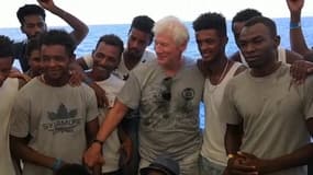  Richard Gere embarque à bord de l'Open Arms 