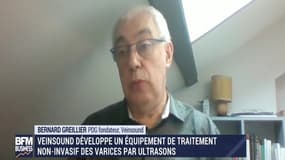 Bernard Greillier (Veinsound) : Veinsound développe un équipement de traitement non-invasif des varices par ultrasons - 09/05