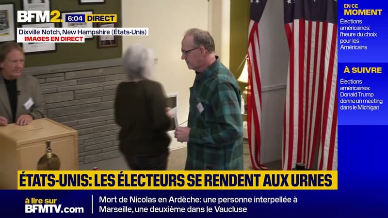 Élections américaines: ils ont voté dès minuit dans le village de Dixville Notch