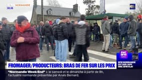 Manche: bras de fer sur les prix entre les producteurs laitiers et l'industriel Savencia