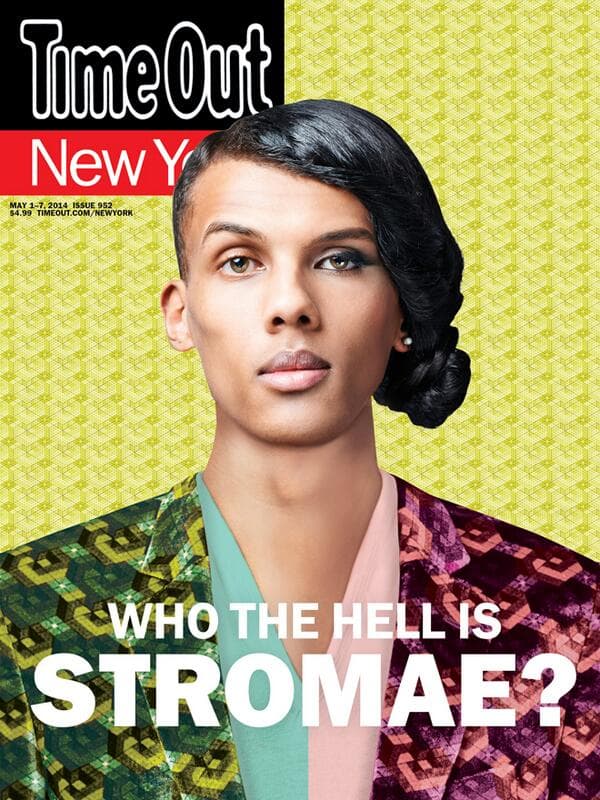 Stromae en couverture de l'édition new yorkaise du magazine "Time Out" en mai 2014.