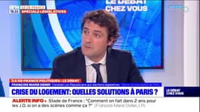 Paris: François-Marie Didier estime que le gel des loyers n'est pas une solution durable