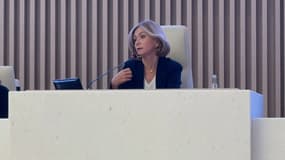 Valérie Pécresse présente son programme sur la promotion de la liberté d'expression ce vendredi 22 novembre