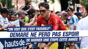Tour de France (E12) : "On voit que c'est faisable", troisième du sprint, Démare ne perd pas espoir