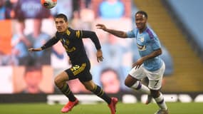 Hector Bellerin et Raheem Sterling