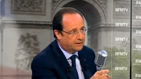 Sur BFMTV et RMC, François Hollande a fait passer son "obession" du chômage avant son éventuelle réélection en 2017.