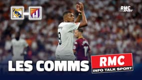 Real Madrid 3-0 Real Valladolid : les comms' RMC du 1er match de Kylian Mbappé au Bernabéu