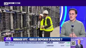 La dépense énergétique du bitcoin