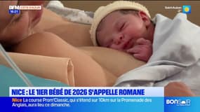 A Nice, le premier bébé de 2026 s’appelle Romane